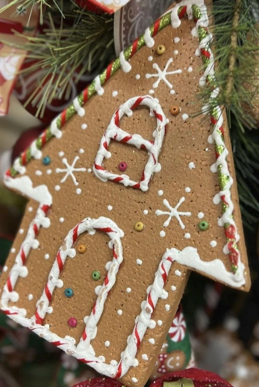 11" Gingerbread House Ornament