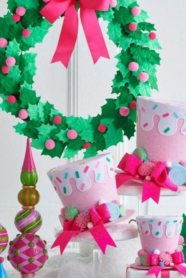 Shop For 11" Pink Sprinkles Top Hat