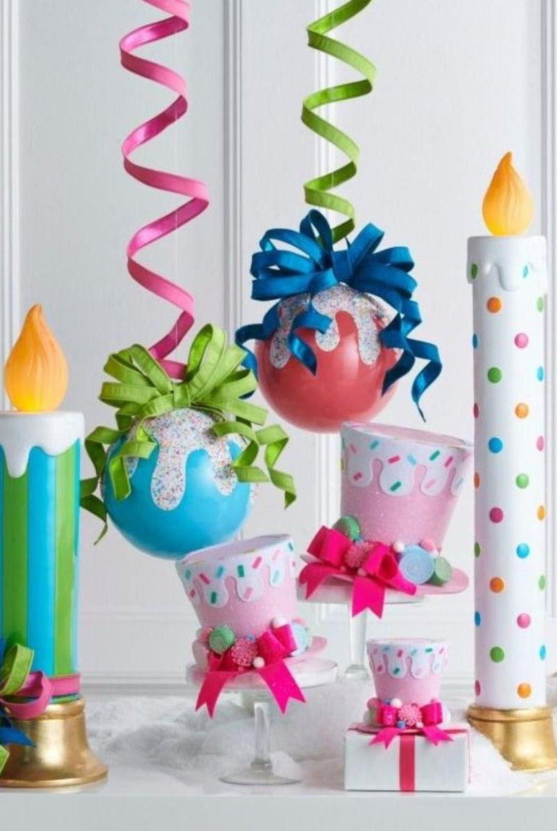 Shop For 11" Pink Sprinkles Top Hat