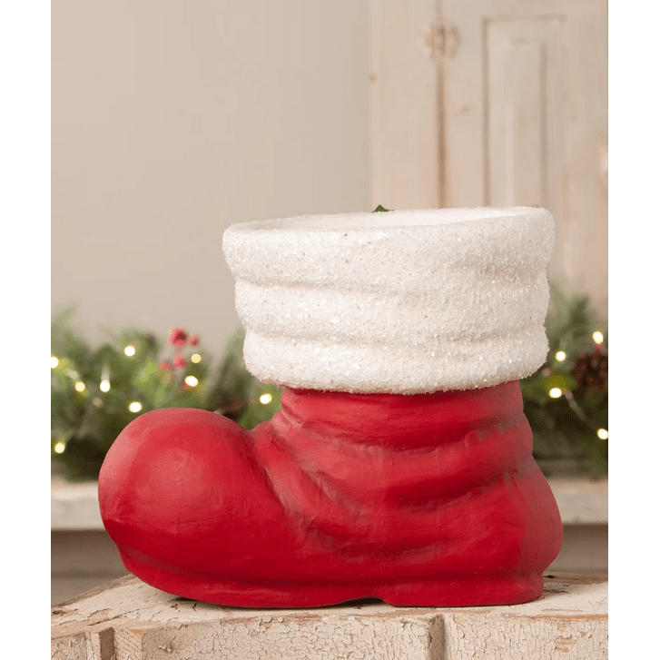 Shop For 11" Retro Red Santa Boot