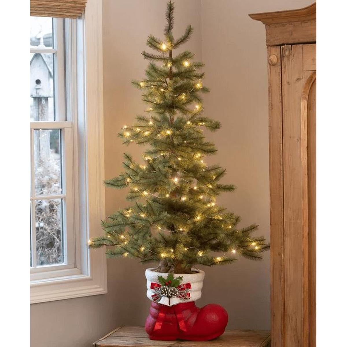 Shop For 11" Retro Red Santa Boot