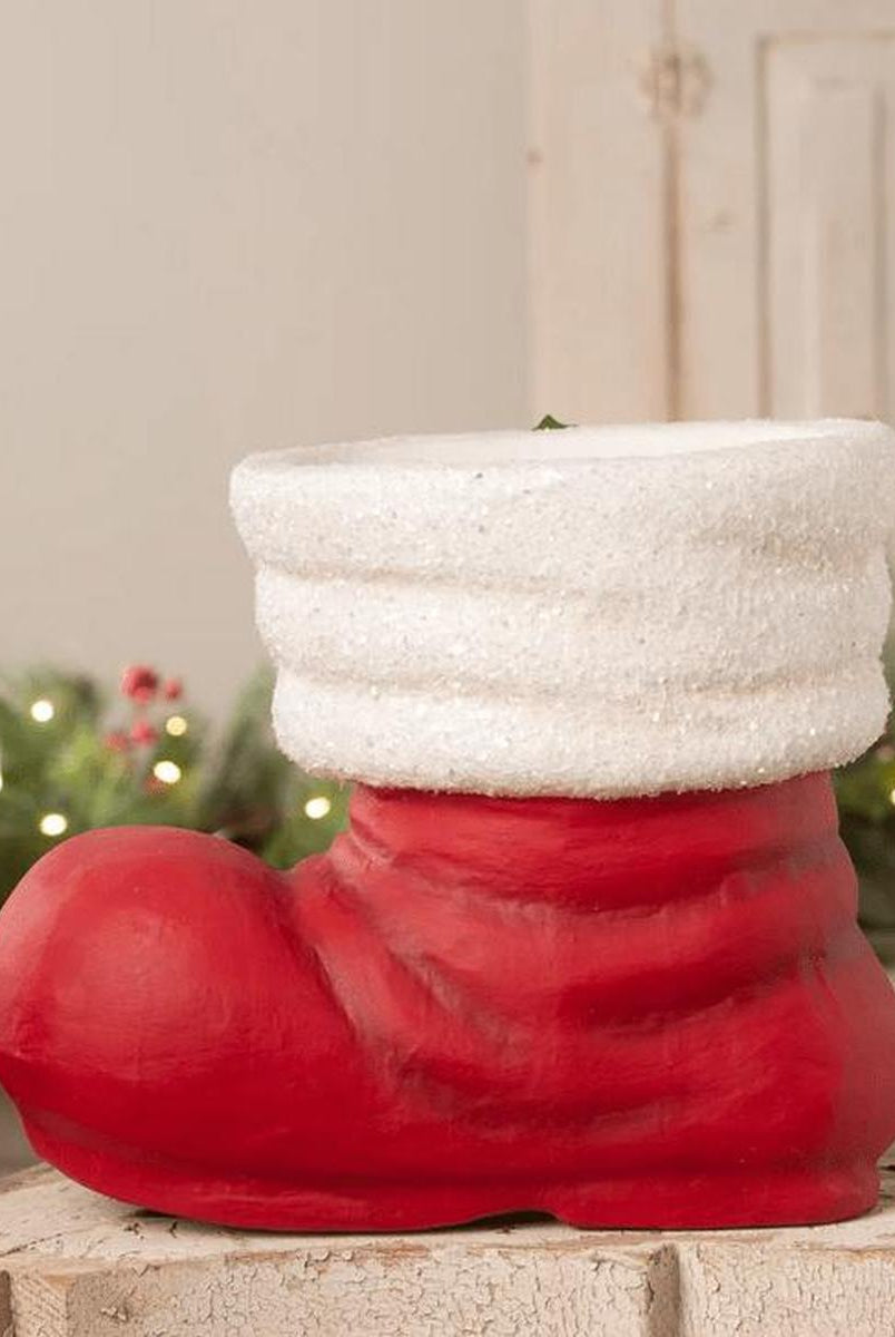 Shop For 11" Retro Red Santa Boot