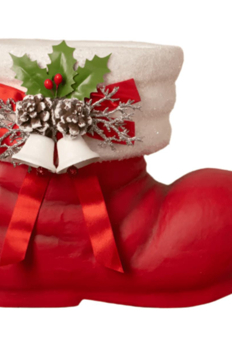 Shop For 11" Retro Red Santa Boot
