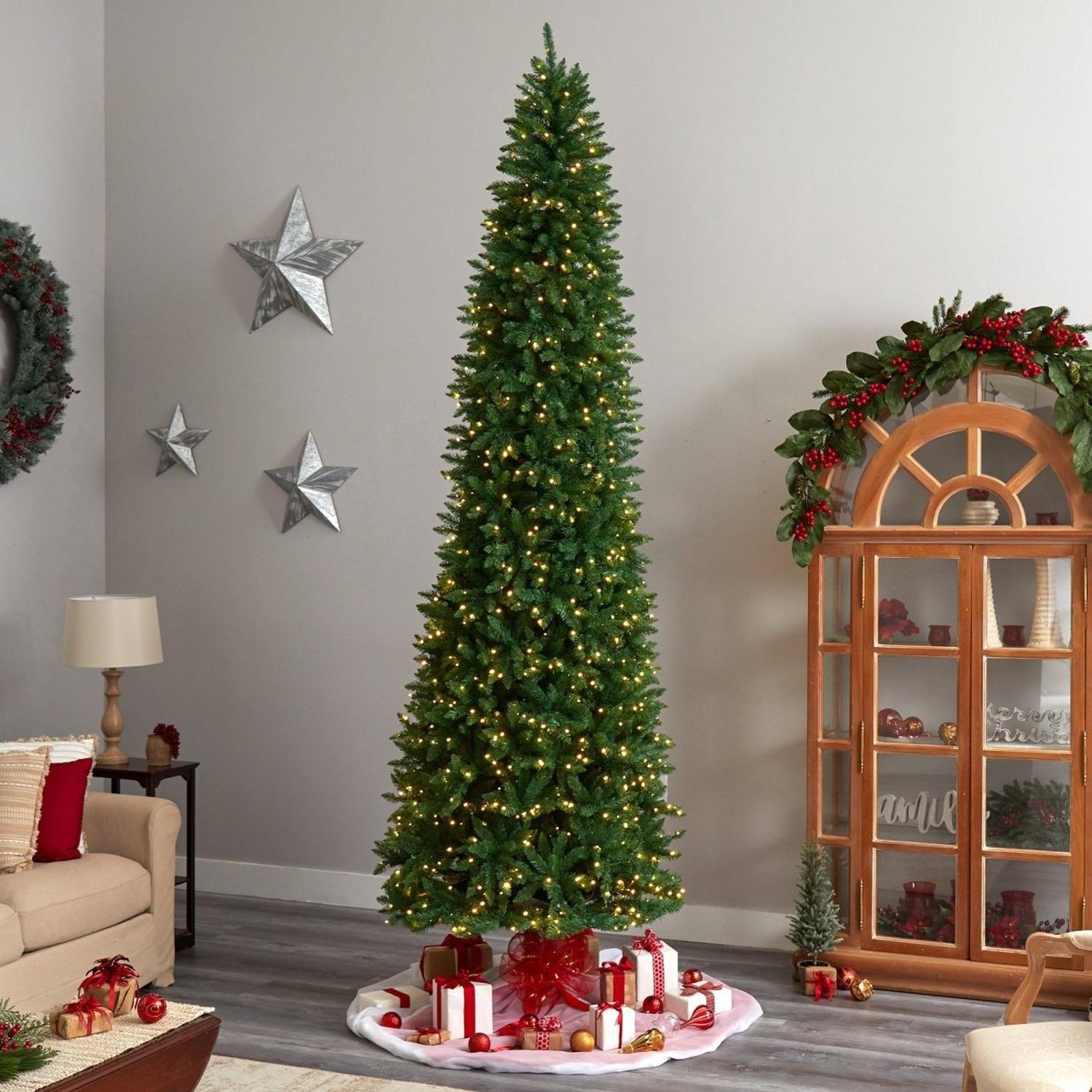 Shop For 11’ Slim Green Mountain Pine Christmas Tree