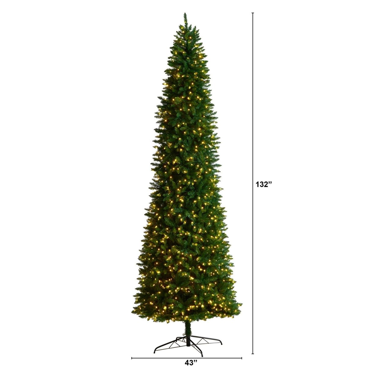 Shop For 11’ Slim Green Mountain Pine Christmas Tree