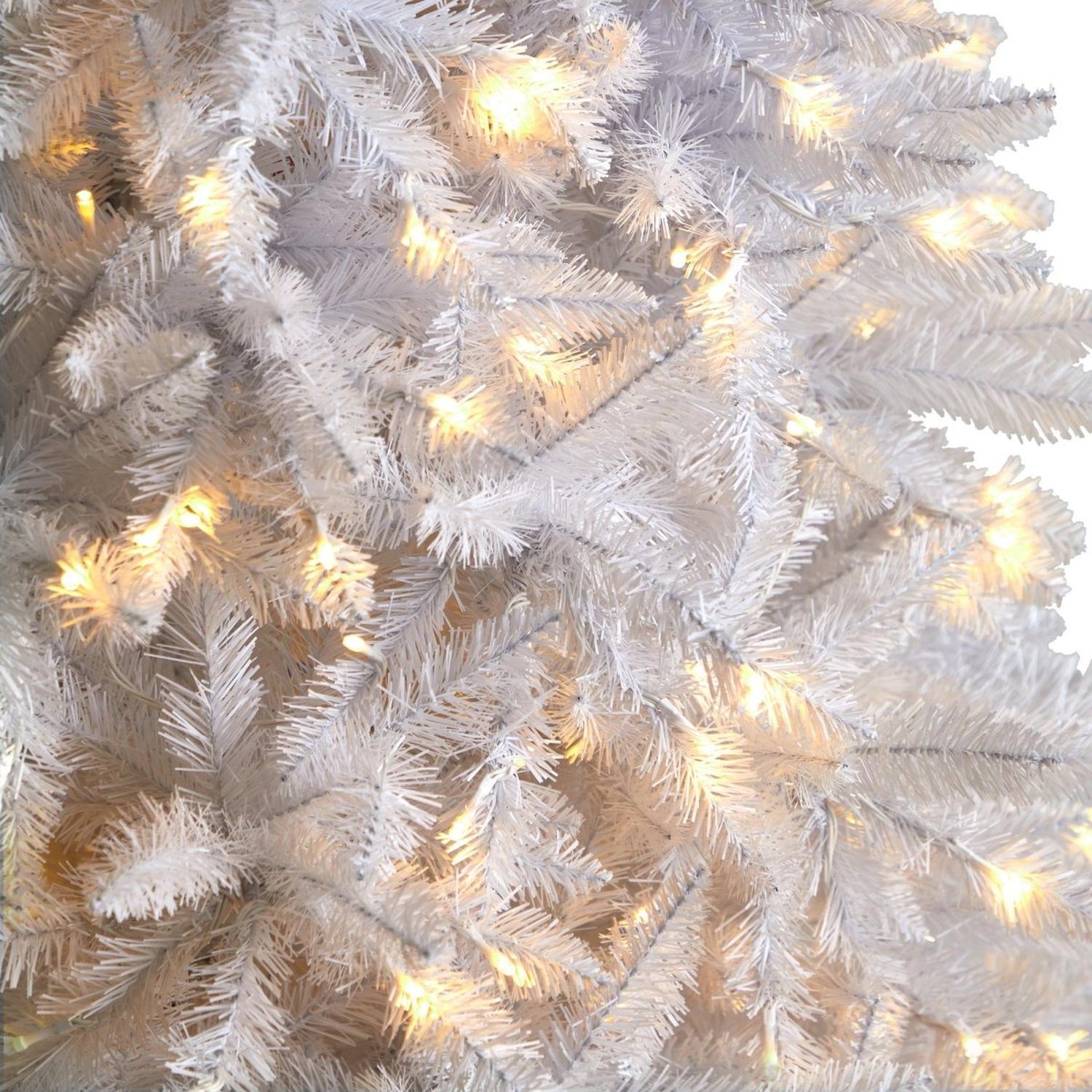Shop For 11’ Slim White Artificial Christmas Tree
