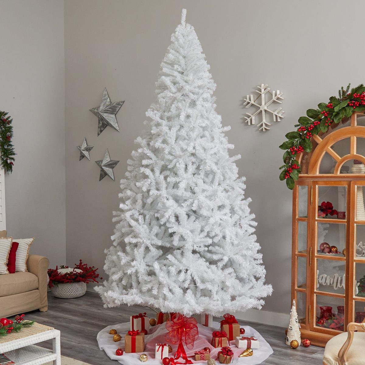 Shop For 11' White Artificial Christmas Tree