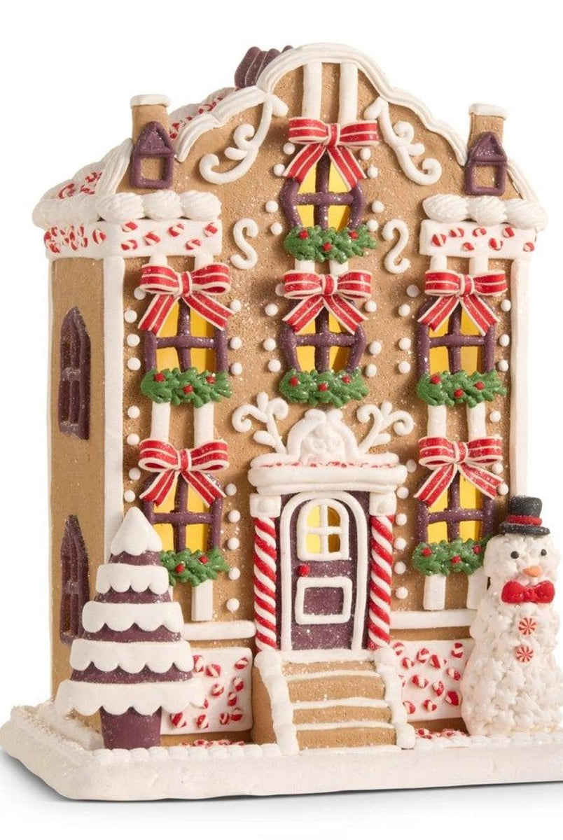 Shop For 11in Gingerbread Townhouse
