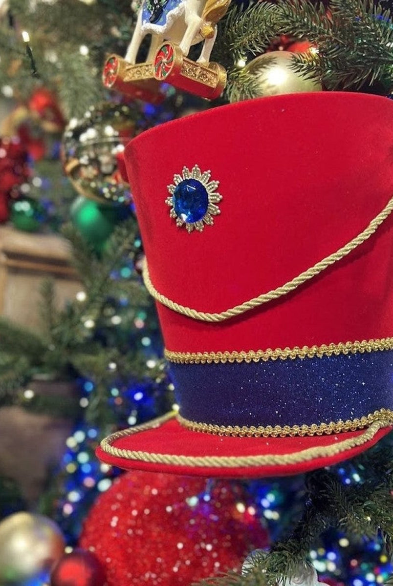 Shop For 11in Nutcracker Hat Tree Topper