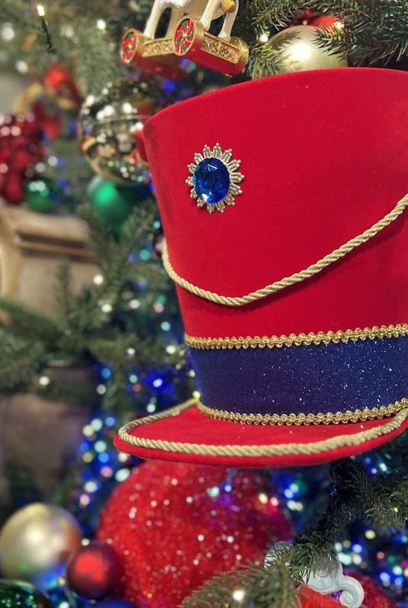 Shop For 11in Nutcracker Hat Tree Topper