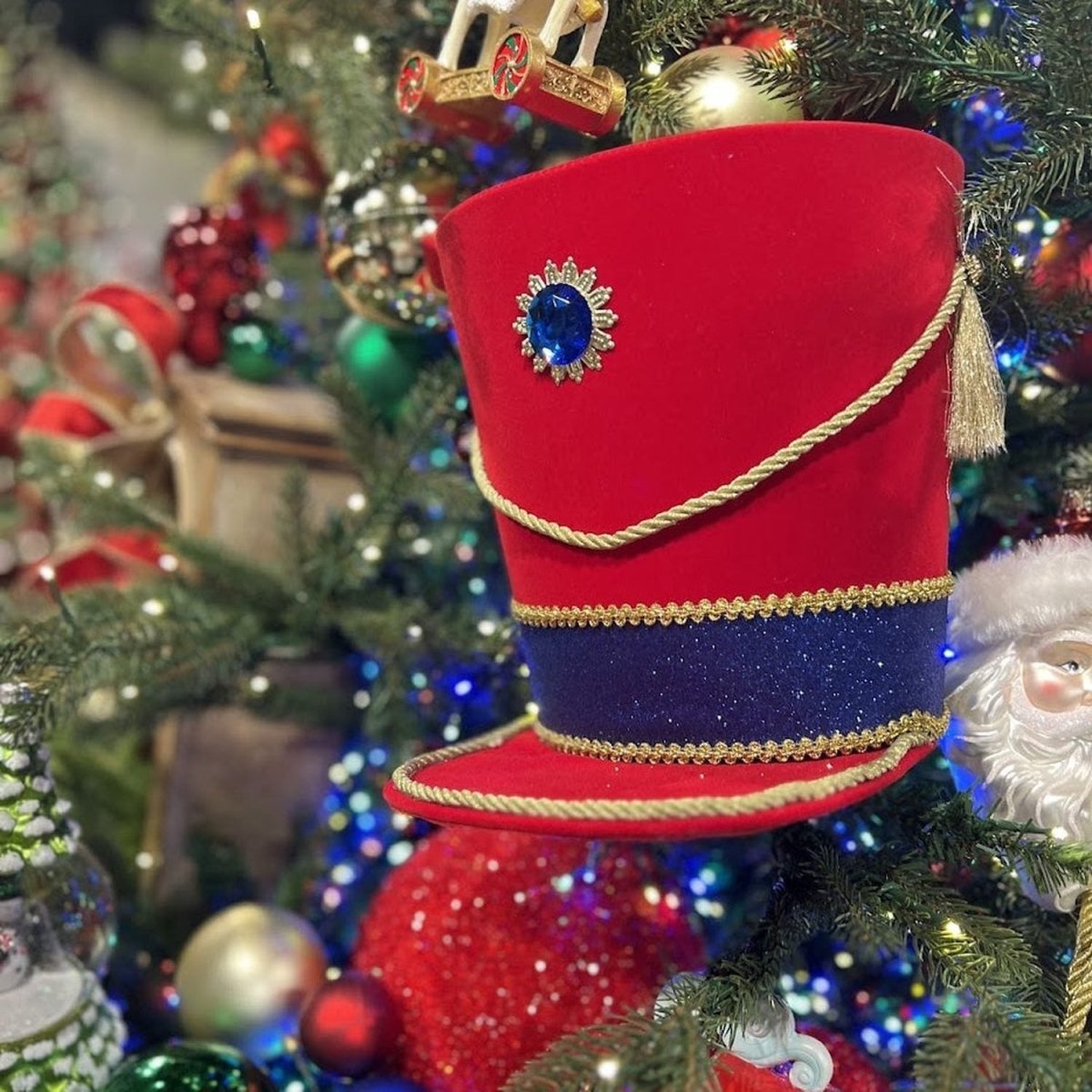 Shop For 11in Nutcracker Hat Tree Topper