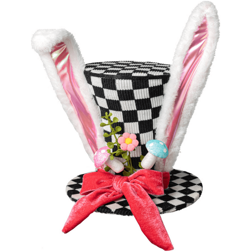 Shop For 12" Bunny Ear Top Hat: Checker