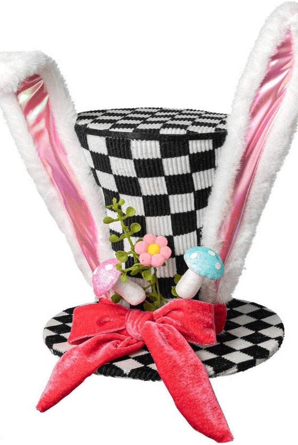 Shop For 12" Bunny Ear Top Hat: Checker