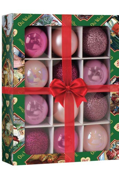 Shop For 12 Count 1.5" Posh Pink Balls Ornament