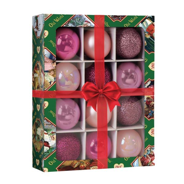 Shop For 12 Count 1.5" Posh Pink Balls Ornament