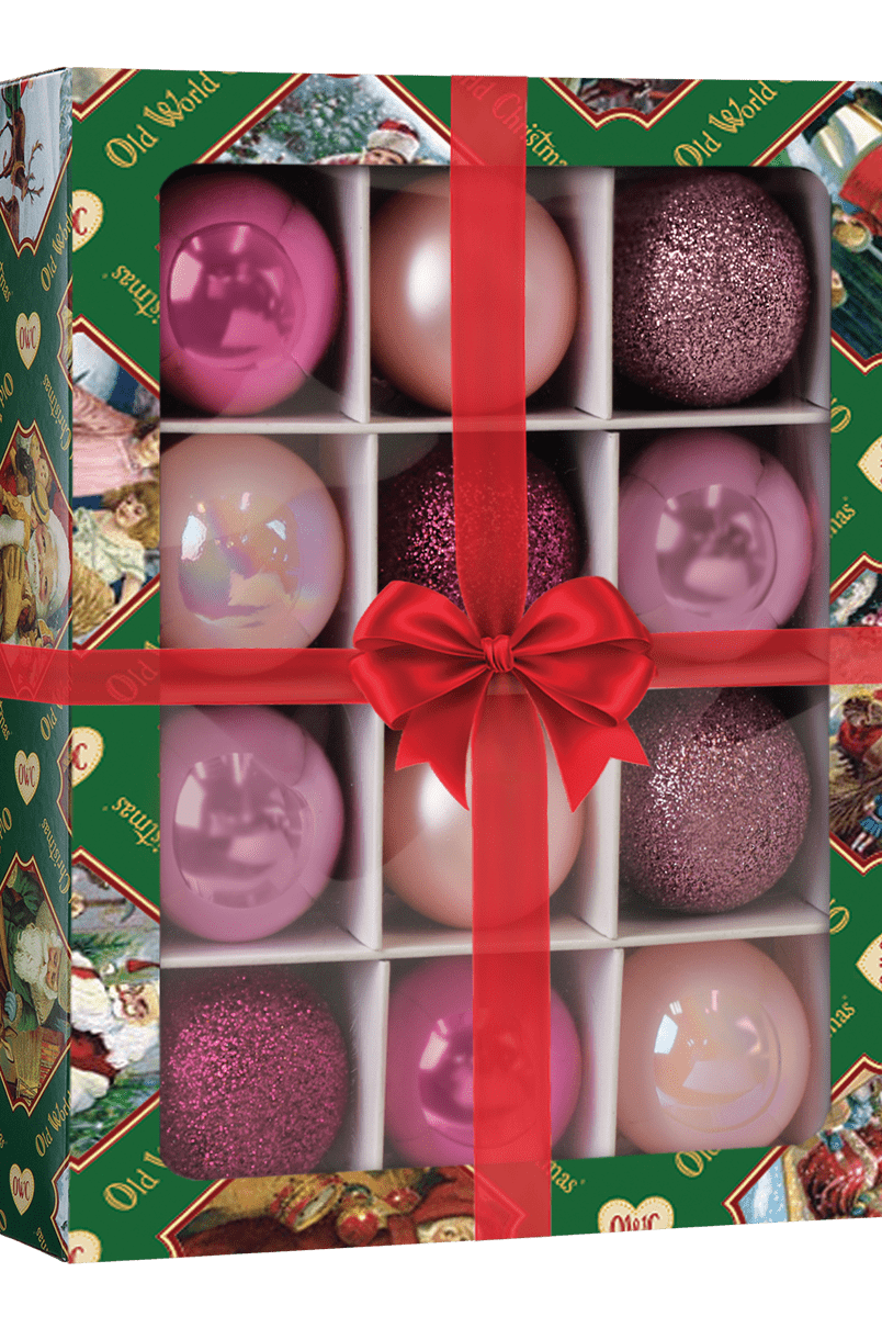 Shop For 12 Count 1.5" Posh Pink Balls Ornament