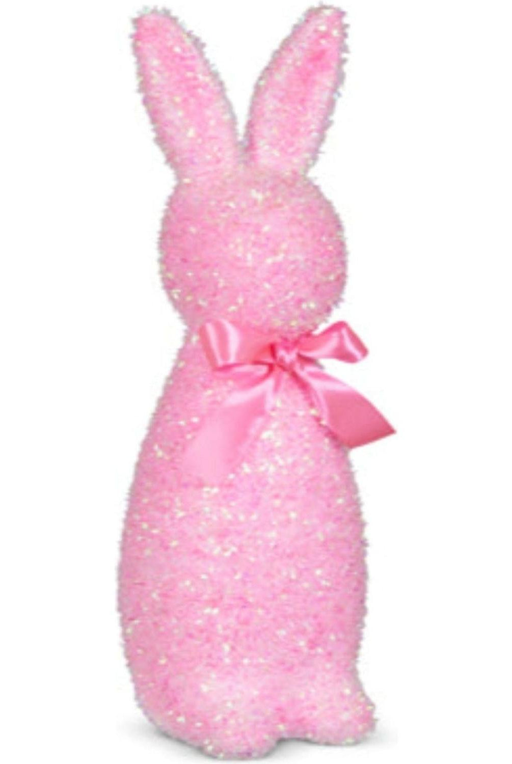 12" Iridescent Flocked Bunny
