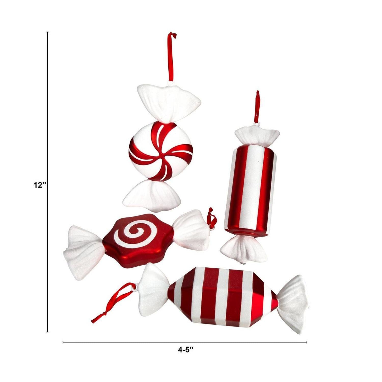 Shop For 12” Jumbo Assorted Candy Holiday (Set of 4)