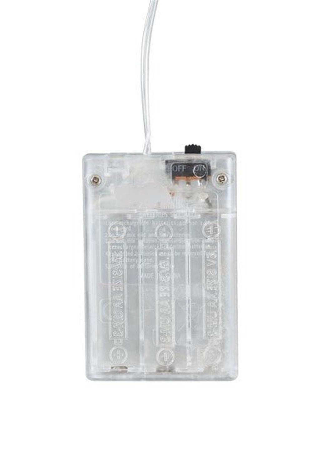 12" Lit Gold Glitter Star Tree Topper