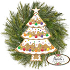 Shop For 12" Metal Embossed Hanger: Gingerbread Tree Gumdrops