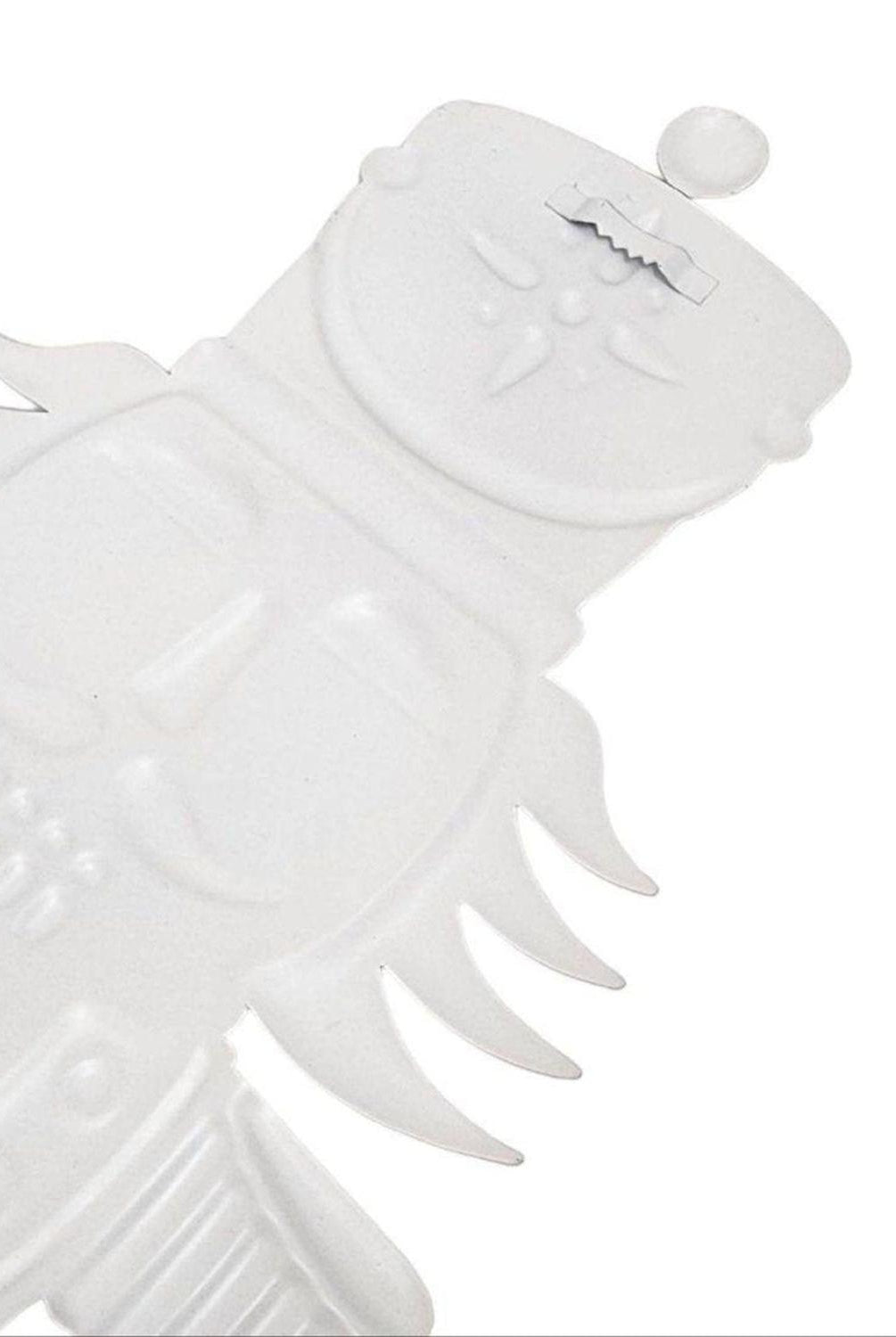 12" Metal Embossed Hanger: Traditional Nutcracker