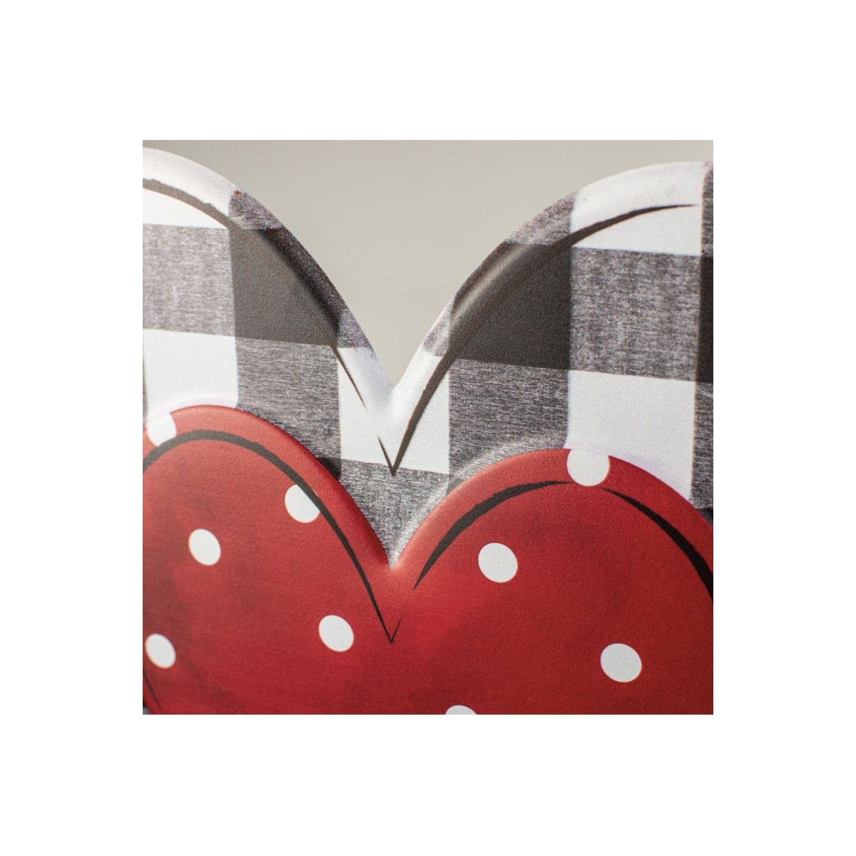 Shop For 12" Metal Embossed Heart Hanger: Check