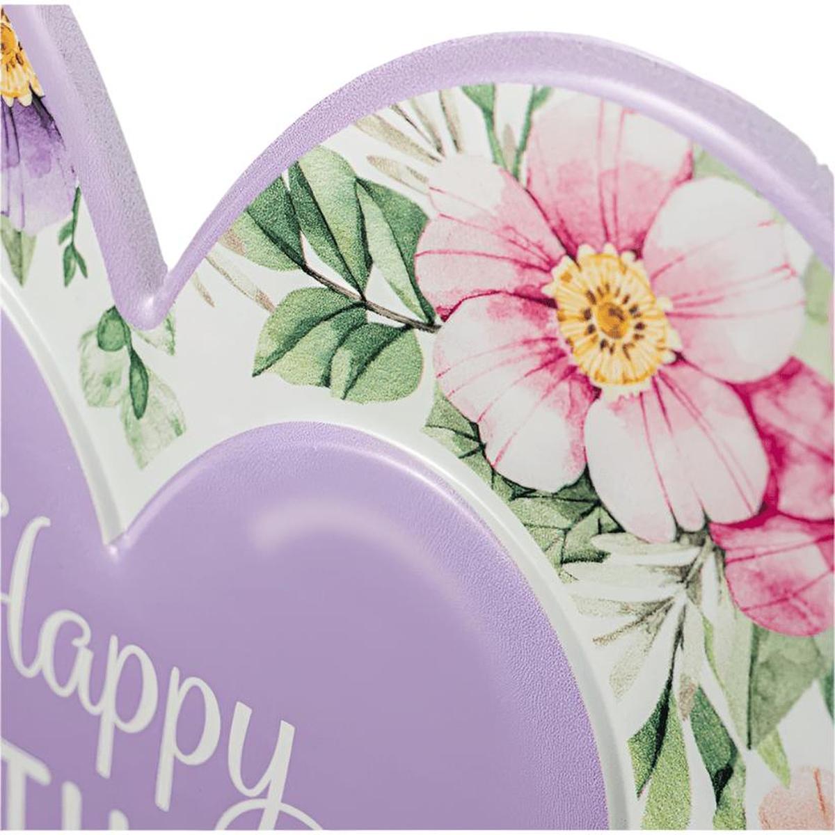 Shop For 12" Metal Embossed Heart Hanger: Happy Mother's Day