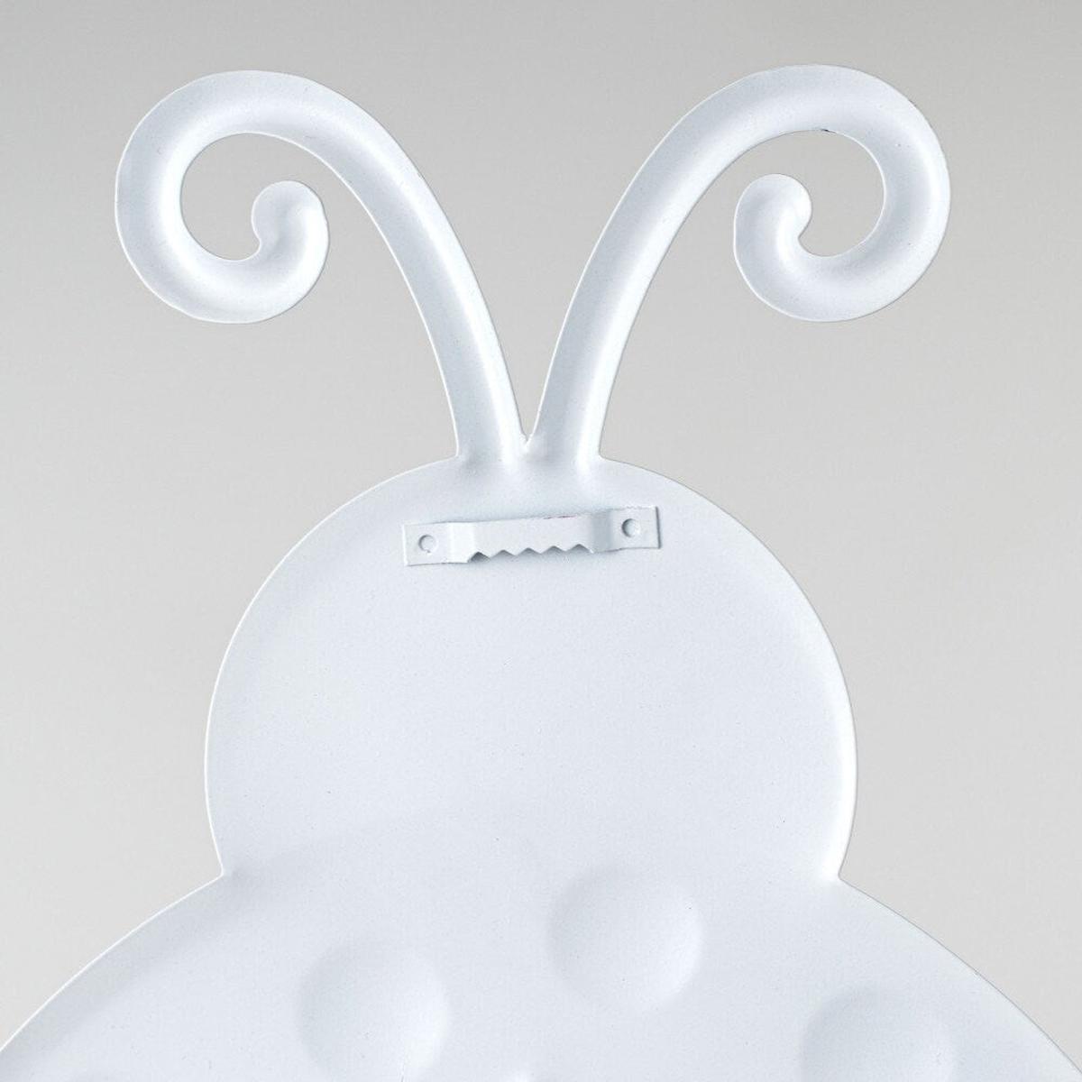 Shop For 12" Metal Embossed Ladybug Hanger: Polka Dot/Solid at Michelle's aDOORable Creations