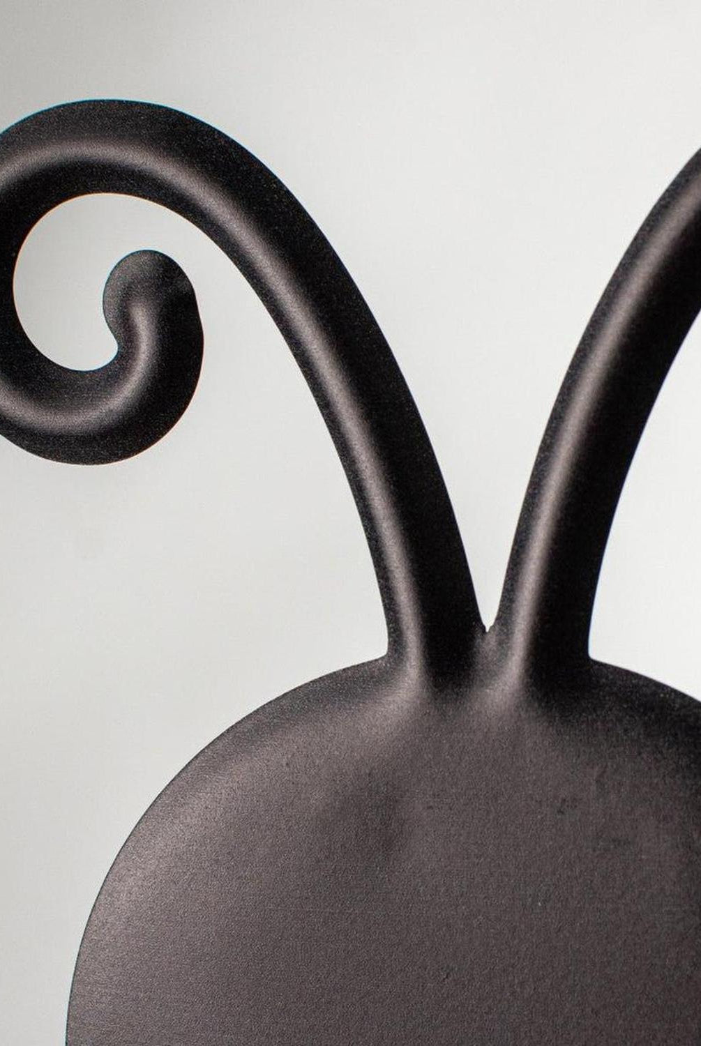 12" Metal Embossed Ladybug Hanger: Polka Dot/Solid