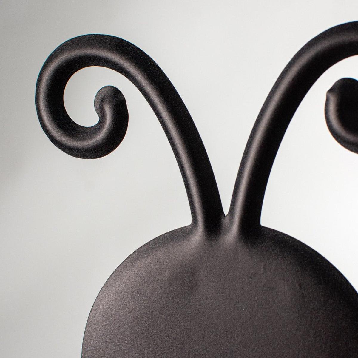 Shop For 12" Metal Embossed Ladybug Hanger: Polka Dot/Solid at Michelle's aDOORable Creations