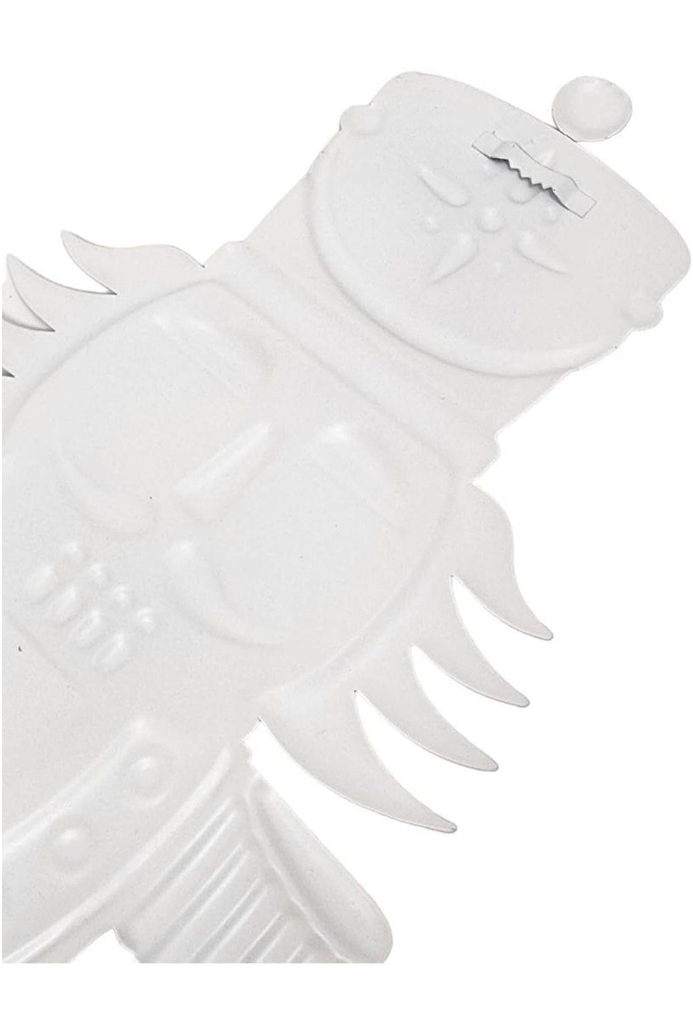 12" Metal Embossed Nutcracker: Gold