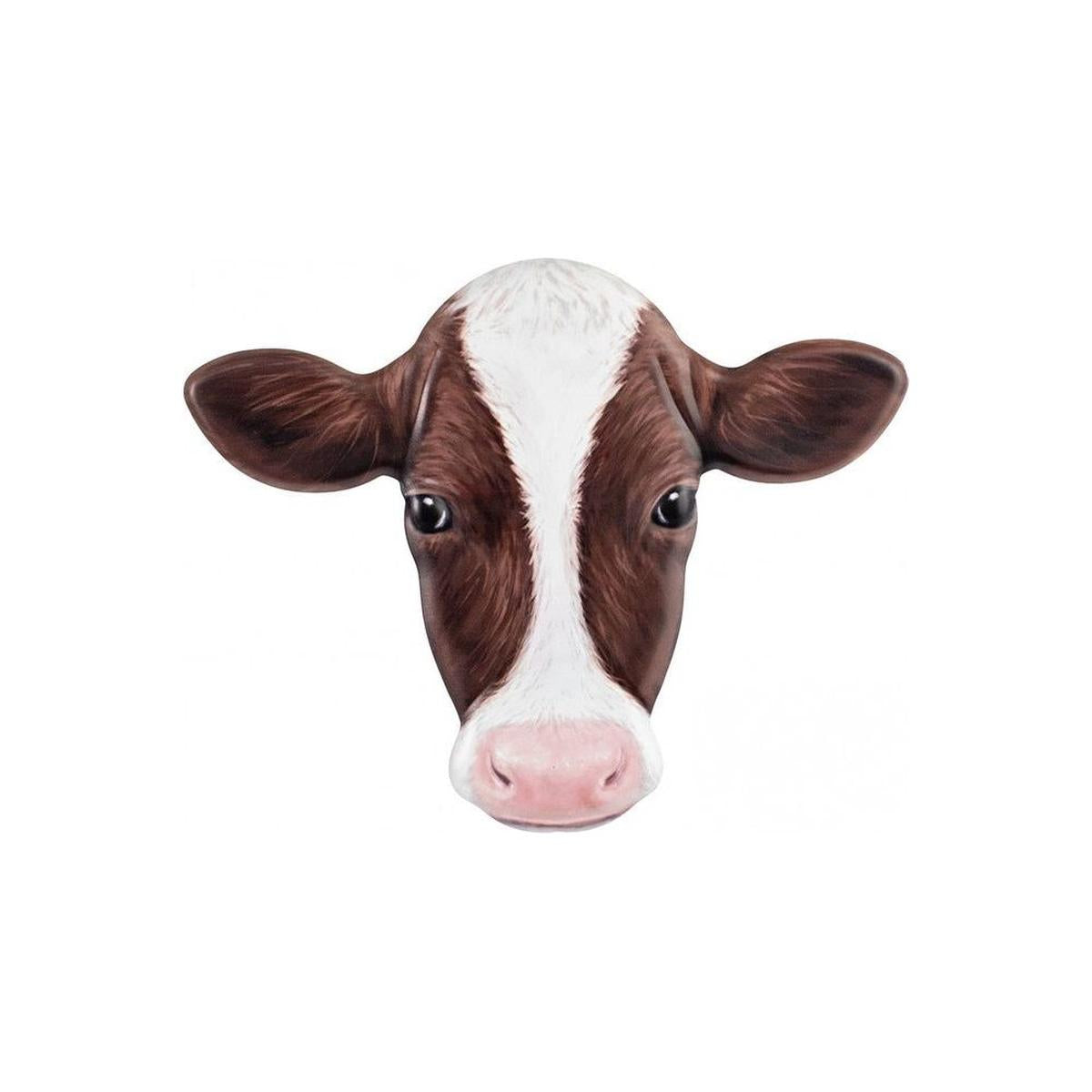 Shop For 12" Metal Embossed Sign: Brown Cow at Michelle's aDOORable Creations