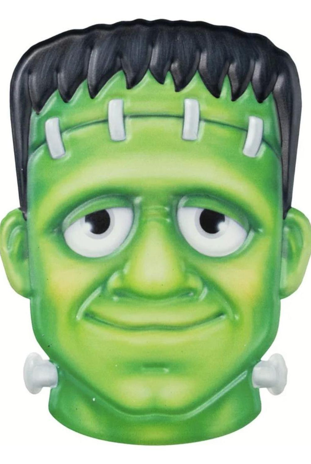 12" Metal Embossed Sign: Frankenstein (Green)