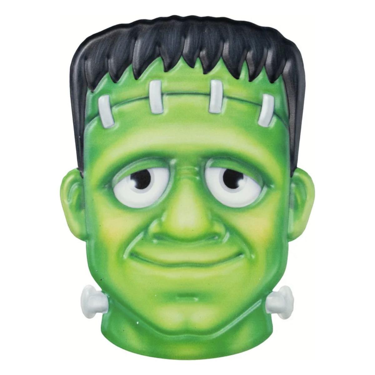 Shop For 12" Metal Embossed Sign: Frankenstein (Green)