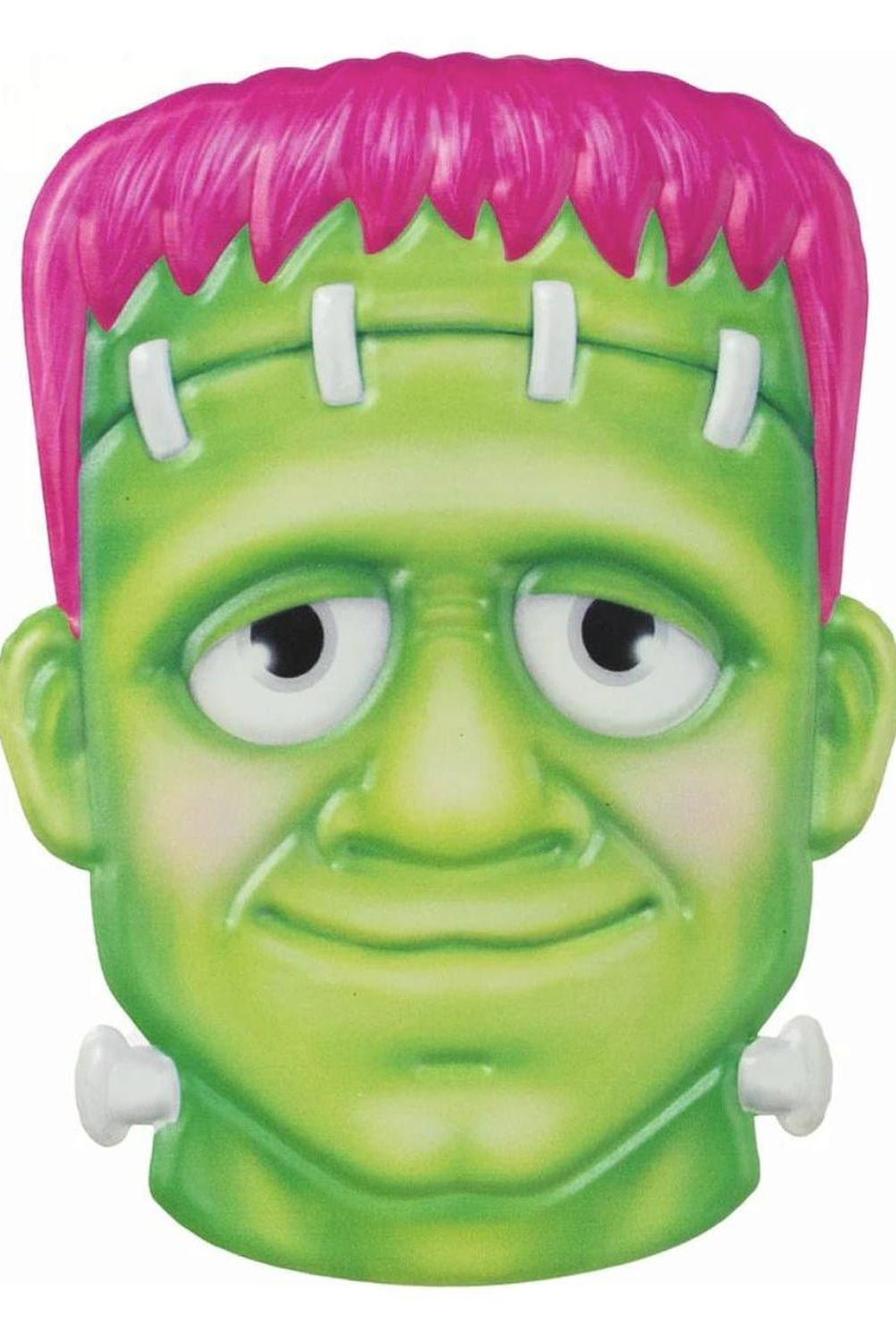 12" Metal Embossed Sign: Frankenstein (Pink)