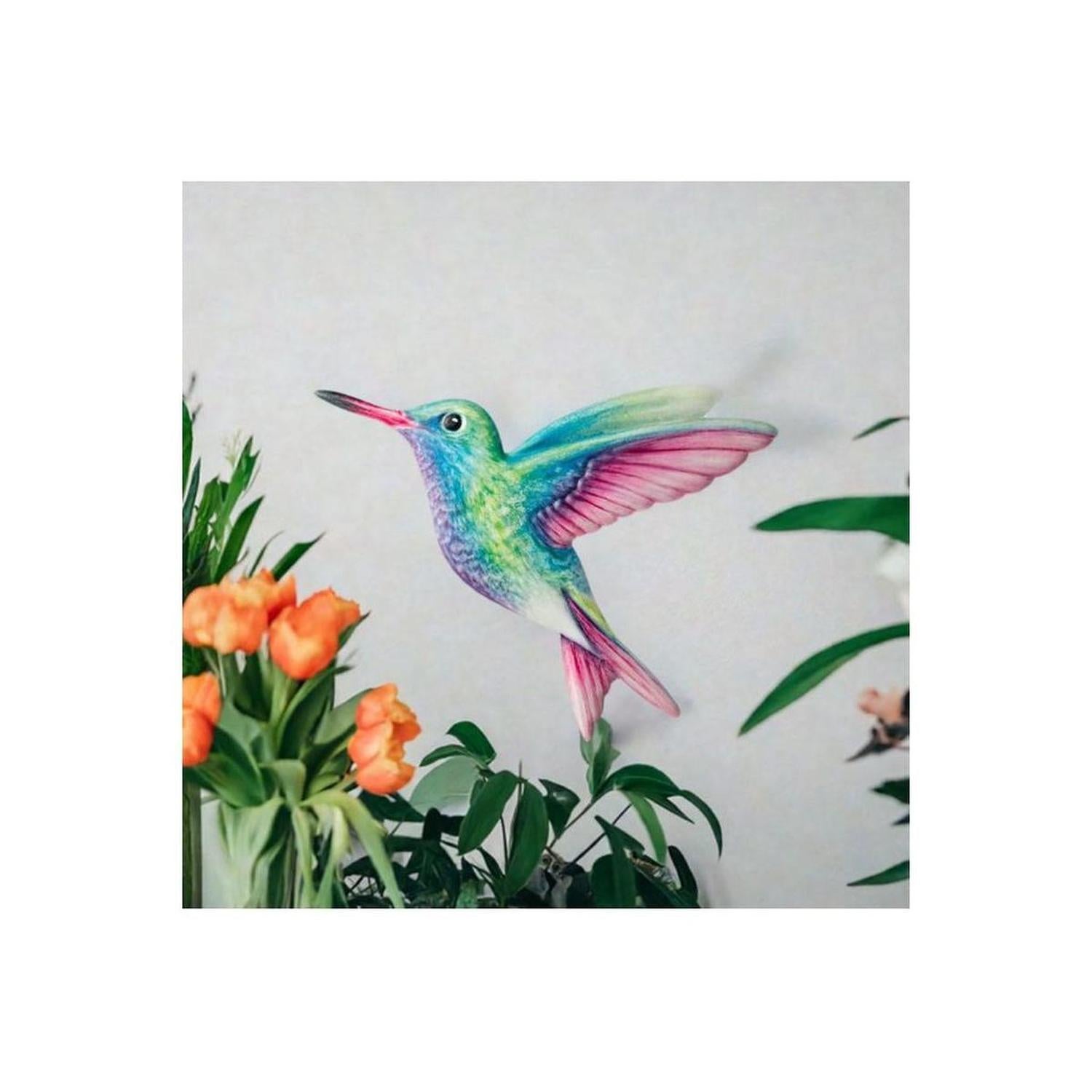 Shop For 12" Metal Embossed Sign: Hummingbird at Michelle's aDOORable Creations