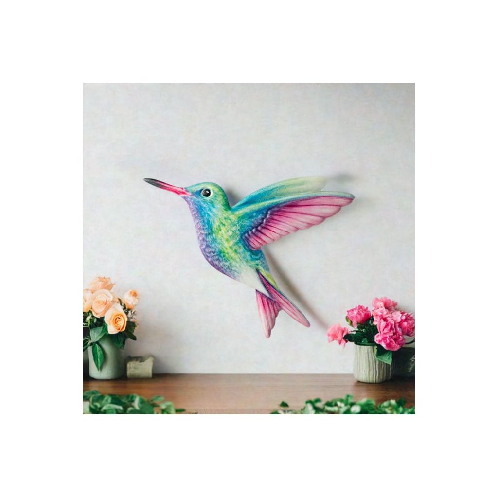 Shop For 12" Metal Embossed Sign: Hummingbird at Michelle's aDOORable Creations