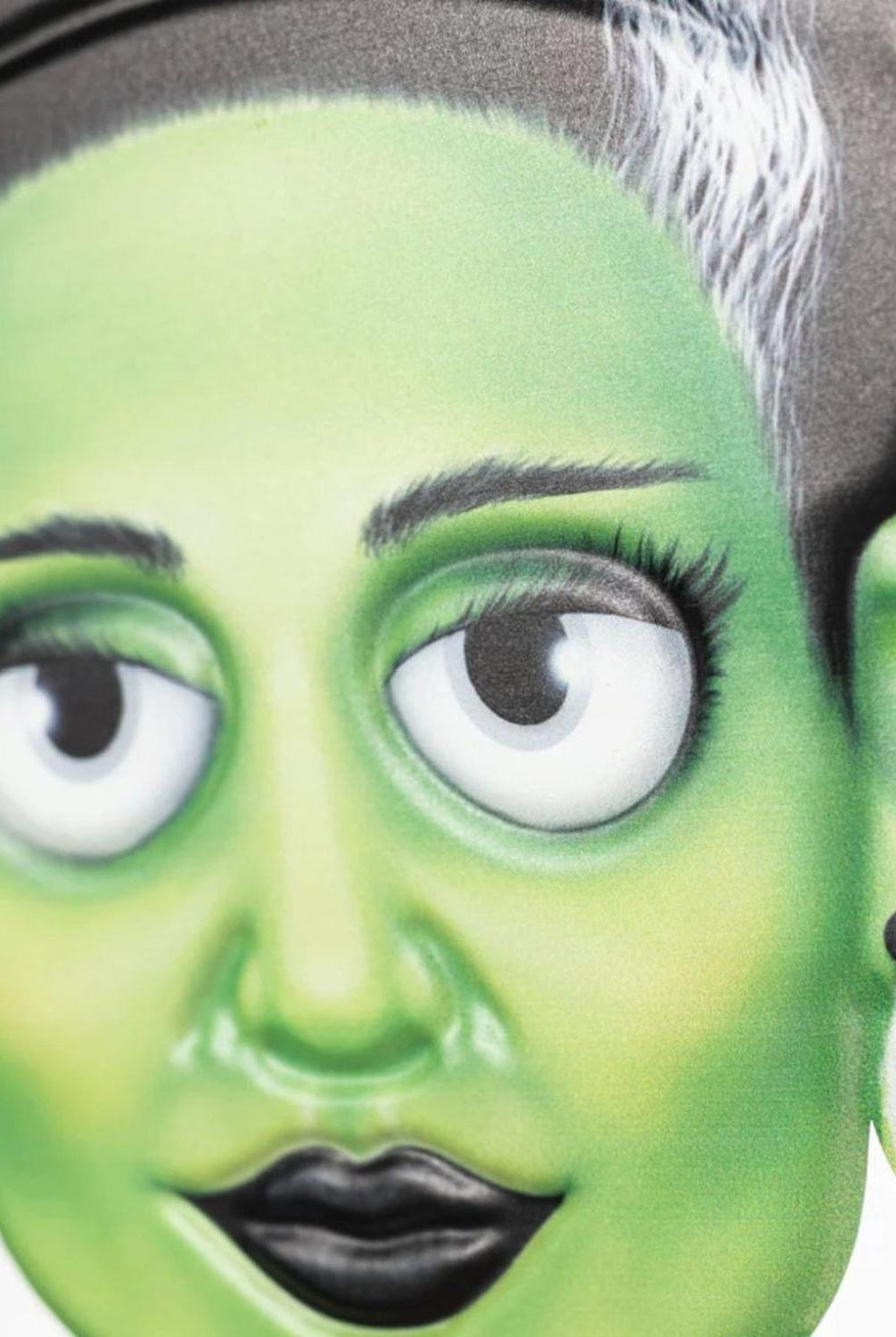 12" Metal Embossed Sign: Mrs. Frankenstein (Green)