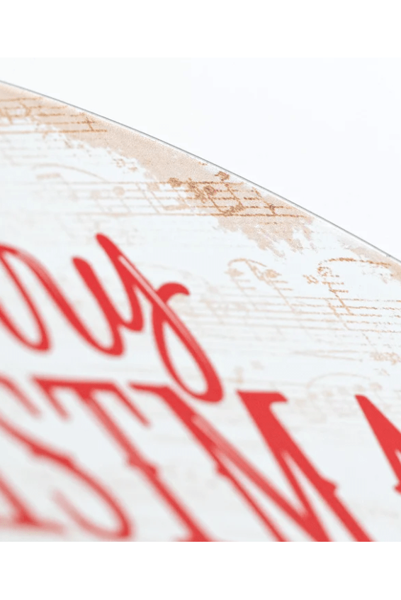 Shop For 12" Metal Round Sign: Nutcracker Merry Christmas