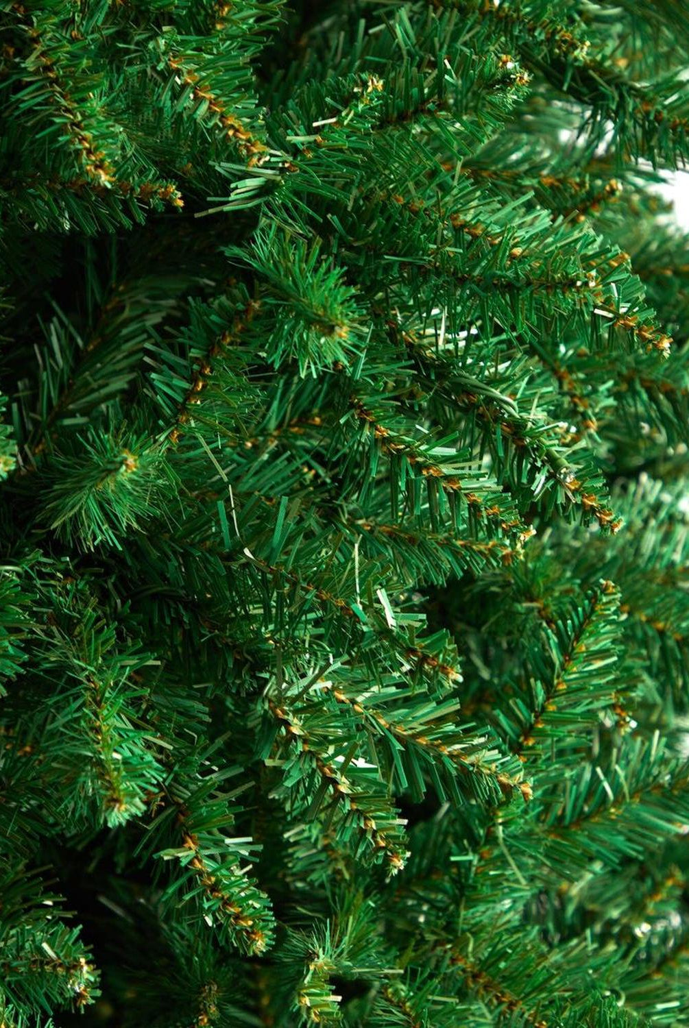 12’ Slim Green Mountain Pine Artificial Christmas Tree with 3235 Bendable Branches