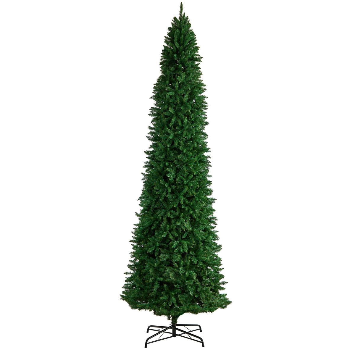 Shop For 12’ Slim Mountain Pine Artificial Christmas Tree