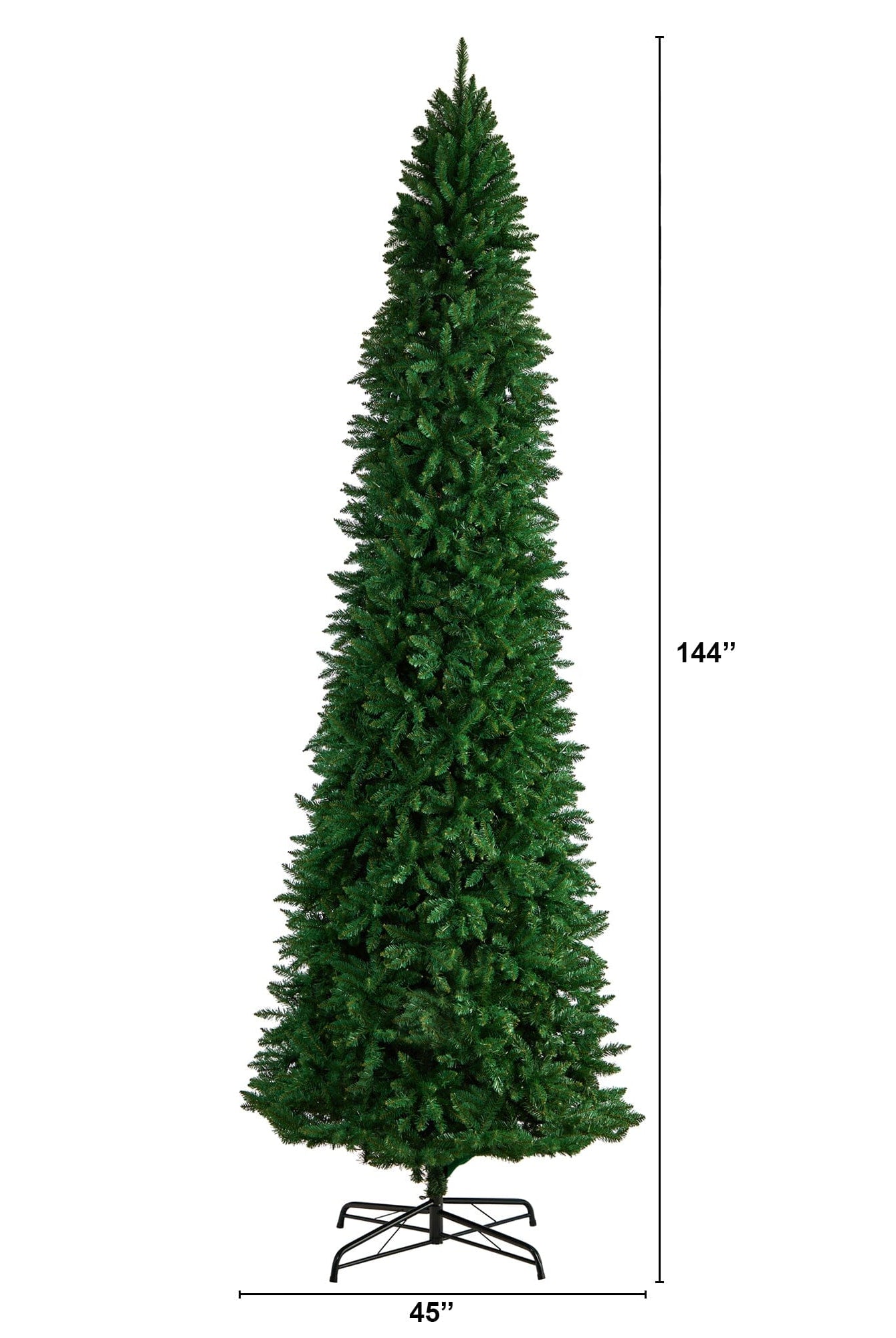 Shop For 12’ Slim Mountain Pine Artificial Christmas Tree