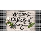 Shop For 12" Waterproof Sign: Cotton Pod Simply Blessed