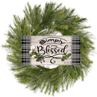 Shop For 12" Waterproof Sign: Cotton Pod Simply Blessed