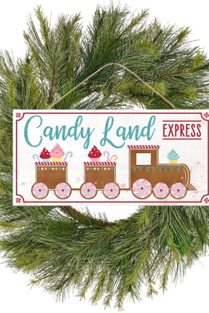 Shop For 12" Wooden Sign: Candy Lane Express