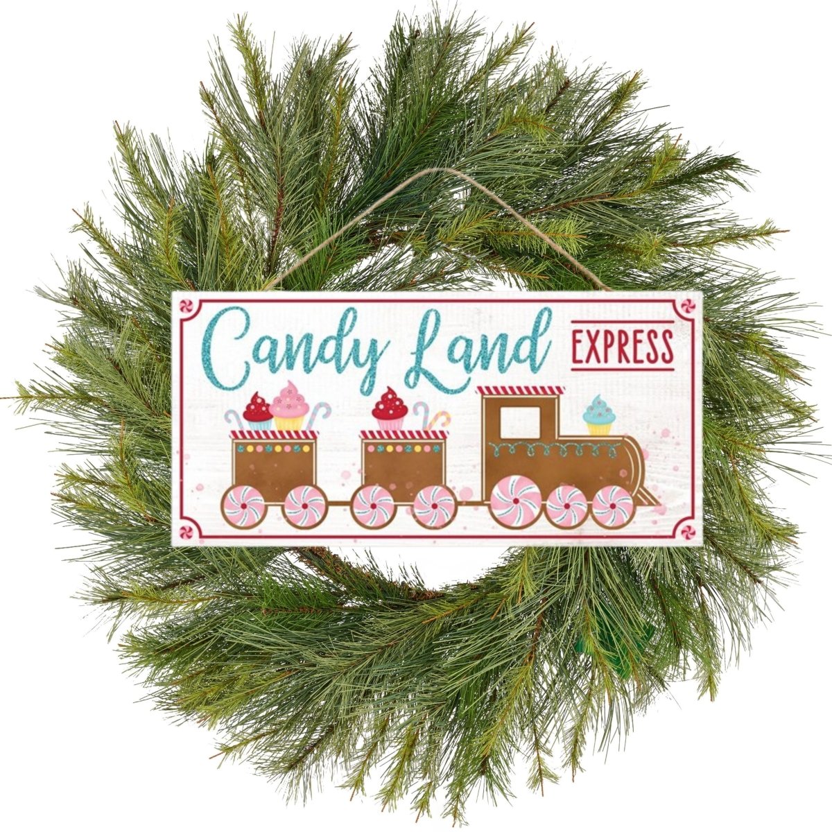 Shop For 12" Wooden Sign: Candy Lane Express