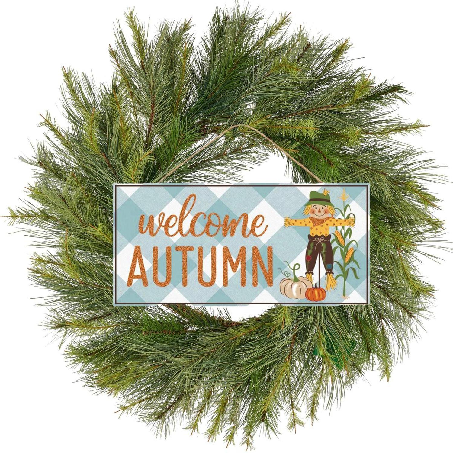 Shop For 12" Wooden Sign: Welcome Autumn