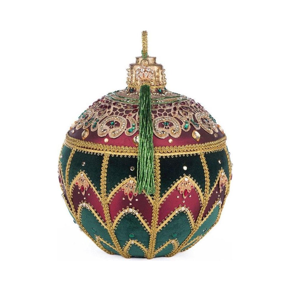 Shop For 12.5" Christmas Castle Ornament Shaped Box