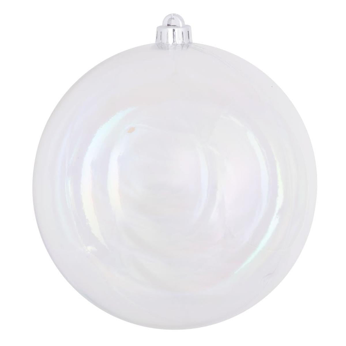 Shop For 12in Clear iridescent Ball Ornament