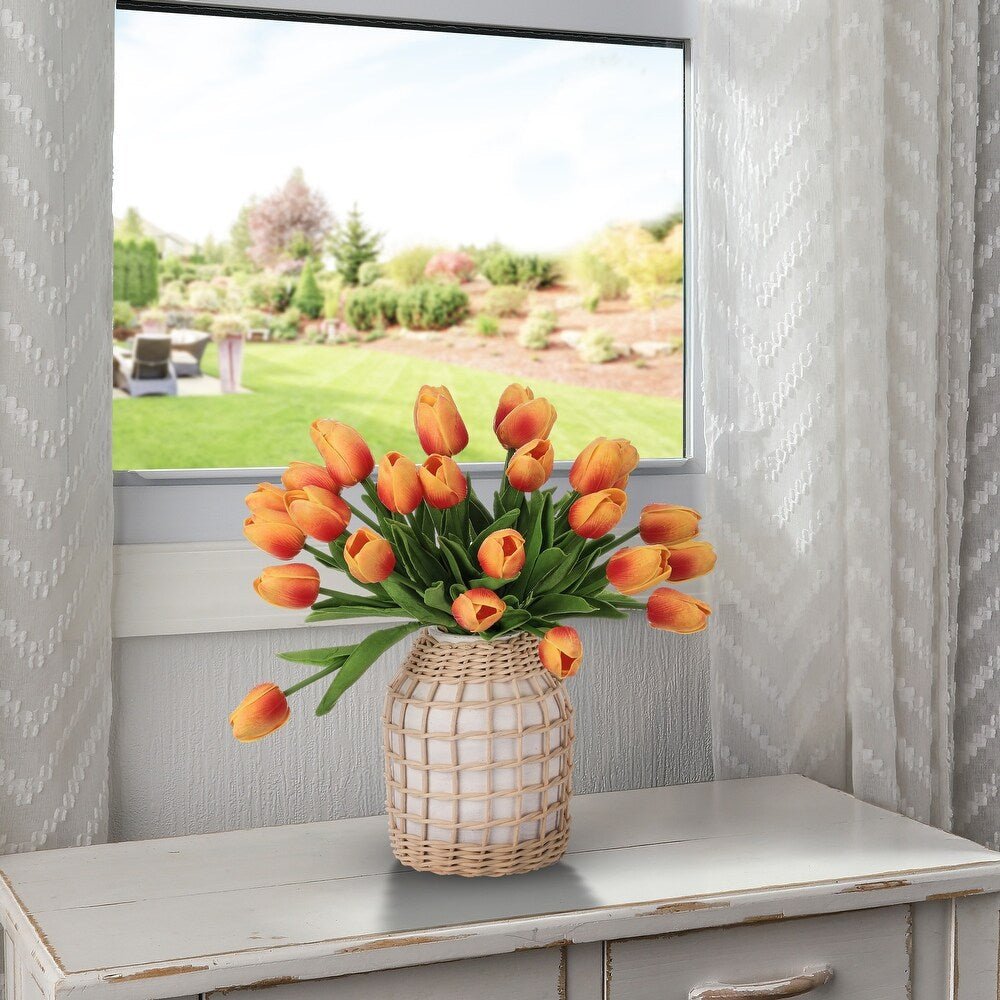 Shop For 13" Eva Dutch Tulip Bundle: Orange